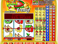 Its a veritable frenzy of fruit with this slot game