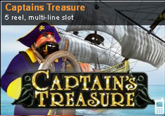 Captain's Treasure Mobile Casino Game