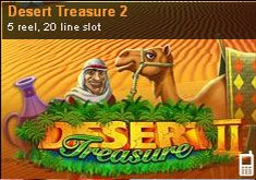 Desert Treasure Mobile Casino Game
