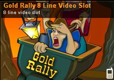 Gold Rally Mobile Casino Game