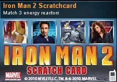 Iron Man II Scratch Mobile Casino Game