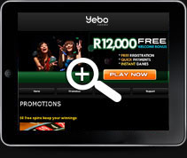 Yebo Mobile Casino | Mobile Casino Promotions