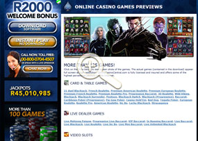 Online Casino Central | Games Preview Page