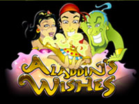 Rub the lantern and all your wishes could come true, play Aladdins Wishes Now