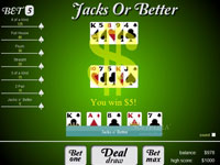 Play Jacks or Better Now