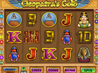 Play Cleopatra's Gold at Jackpot Cash Casino