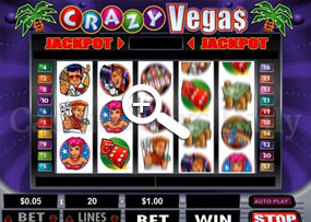 Crazy Vegas | Main Screen