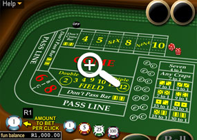 Craps RTG