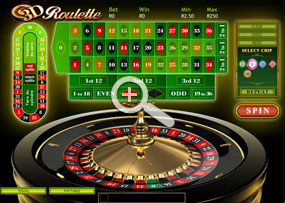 3D Roulette - Voisins Du Zero